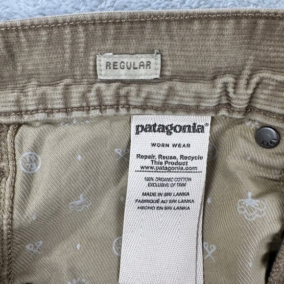 Patagonia Tan Corduroy Flare Pants Men’s Size 28 x 32 US - Picture 2 of 16